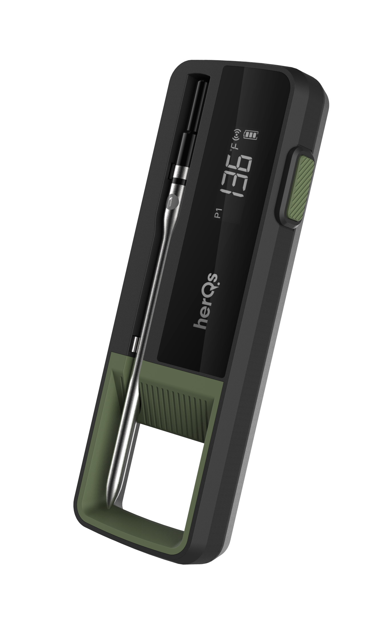 herQs Single Max – Wireless Rechargeable Single Probe Meat Thermometer