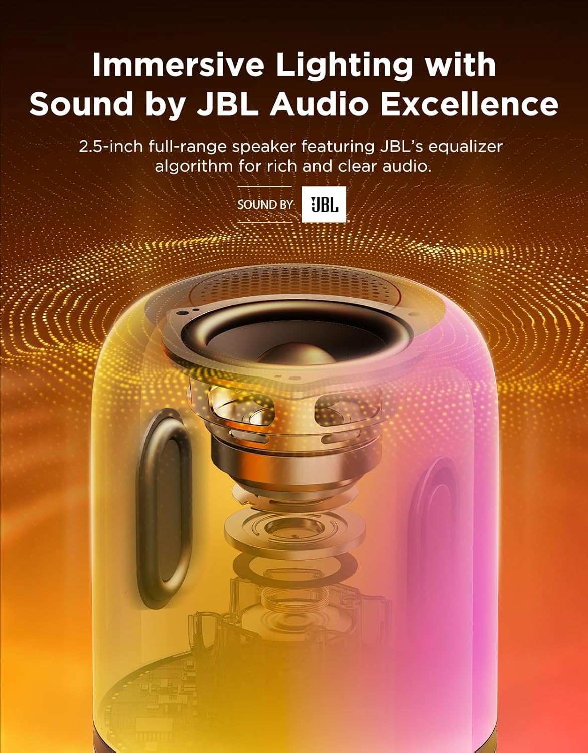 Govee x JBL - Table Lamp 2 Pro with Speaker