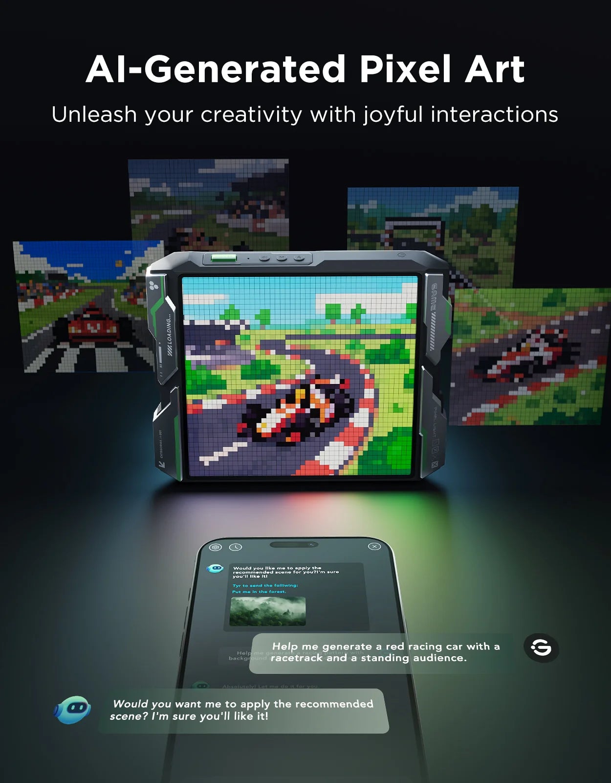 Govee Gaming Pixel Light – 32×32 Smart LED Display Panel (Matter Compatible)