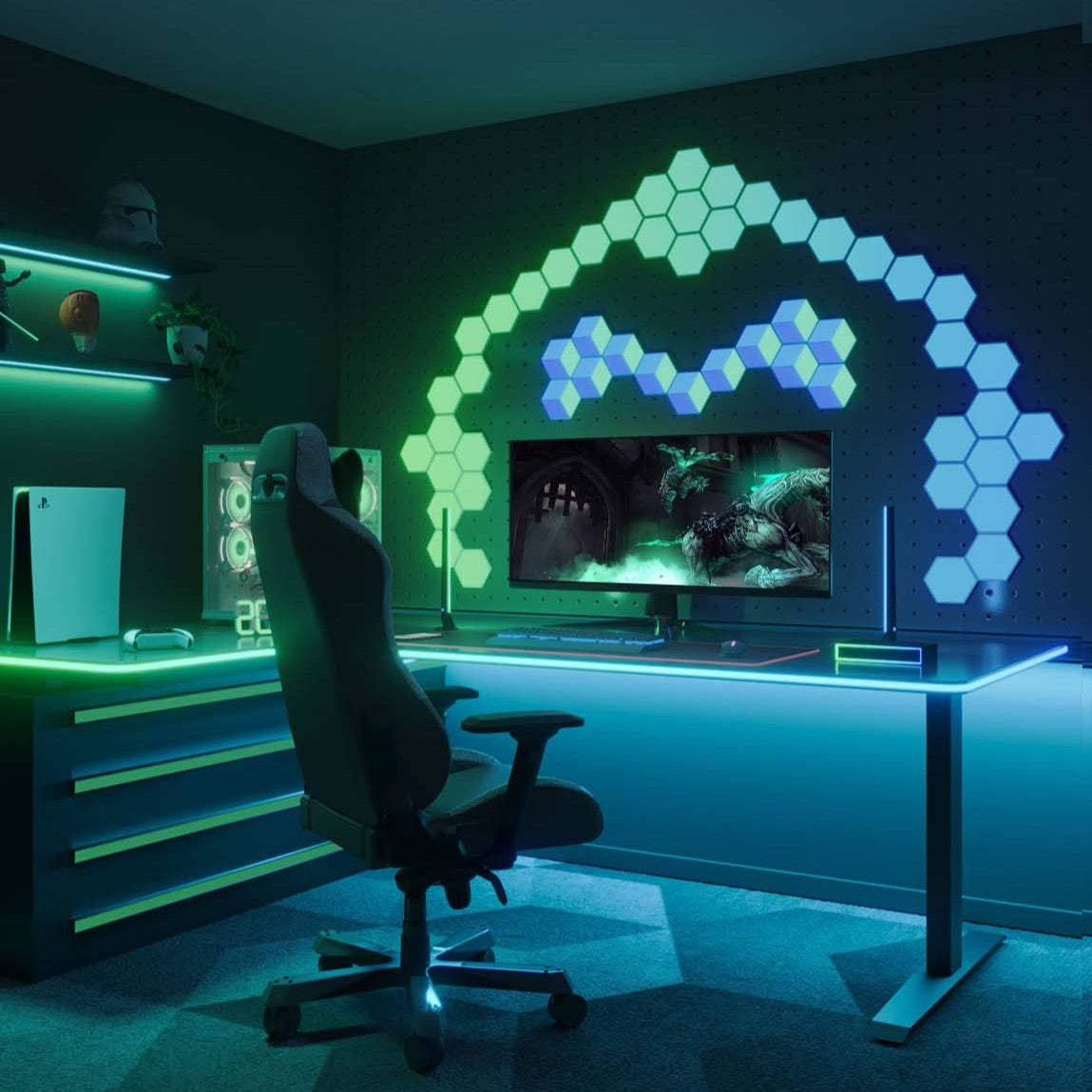 Govee Gaming Table Neon Rope RGBIC 3M