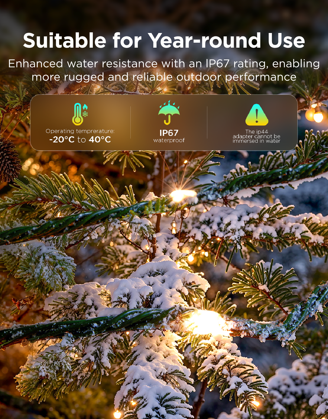 Govee Christmas String Lights 2S 20m