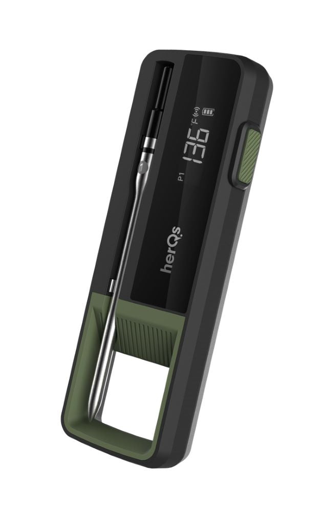 herQs Double Max – Wireless Rechargeable Dual Probe Meat Thermometer