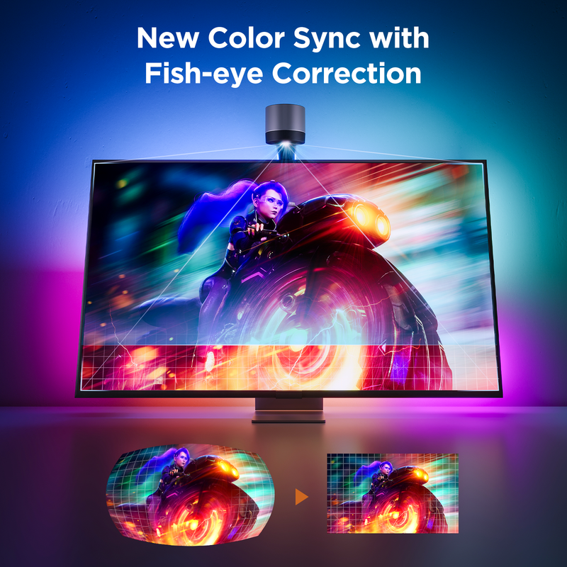 Govee Smart TV Backlight Kit 3S (55"-65") - H6098ED1 Lighting