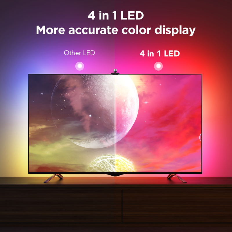 Govee Smart TV Backlight Kit 3S (55"-65") - H6098ED1 Lighting