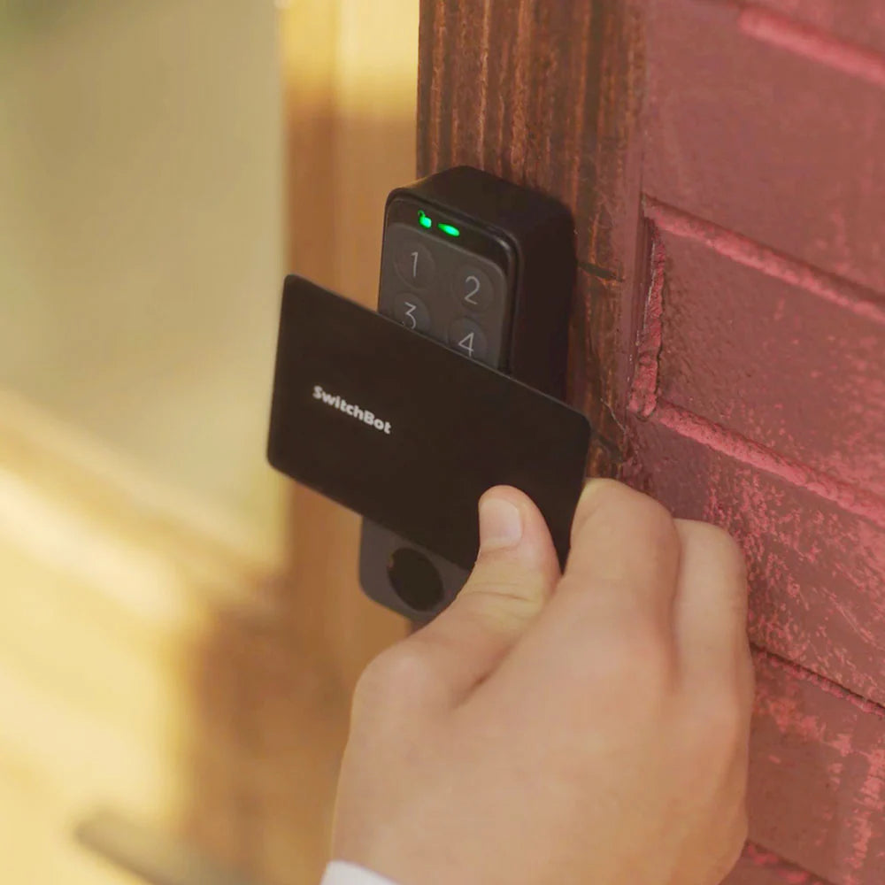 SwitchBot Wireless Keypad with Fingerprint – Smart Access Control for SwitchBot Lock