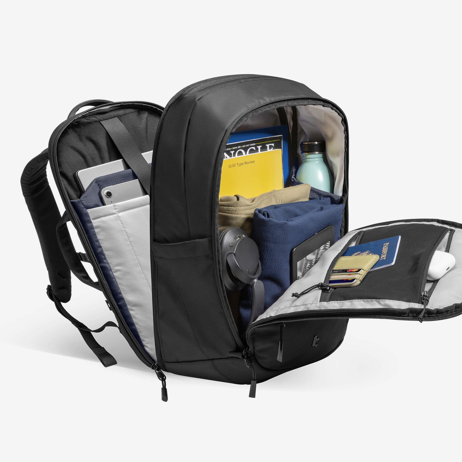 tomtoc UrbanEX-T77 Laptop Backpack 16 Inch Universal/32L Black