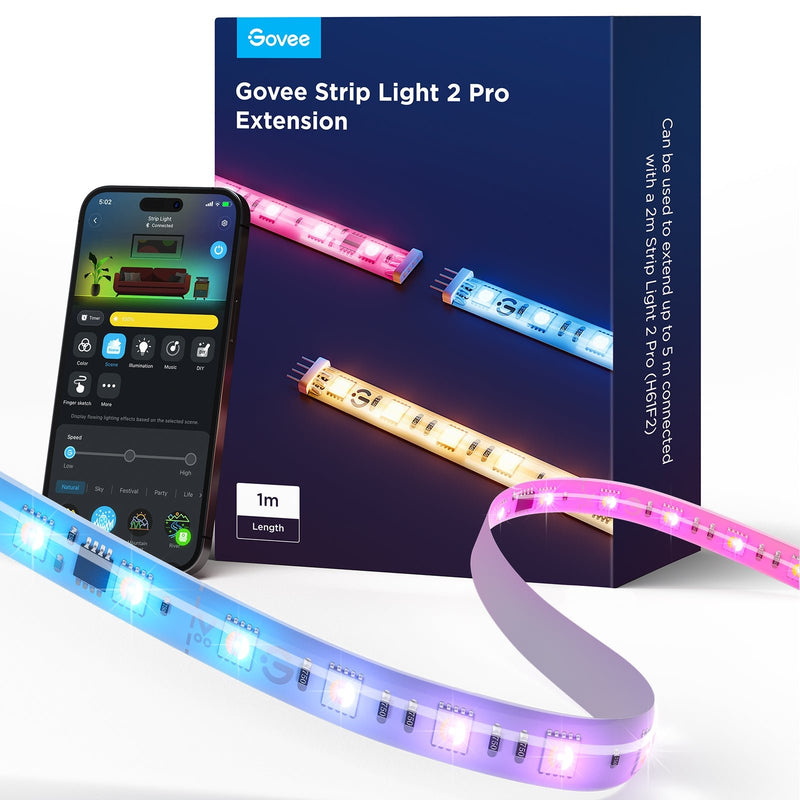 Govee Strip Light 2 Pro - 1M Extension - A61F1EH1 Light Ropes & Strings