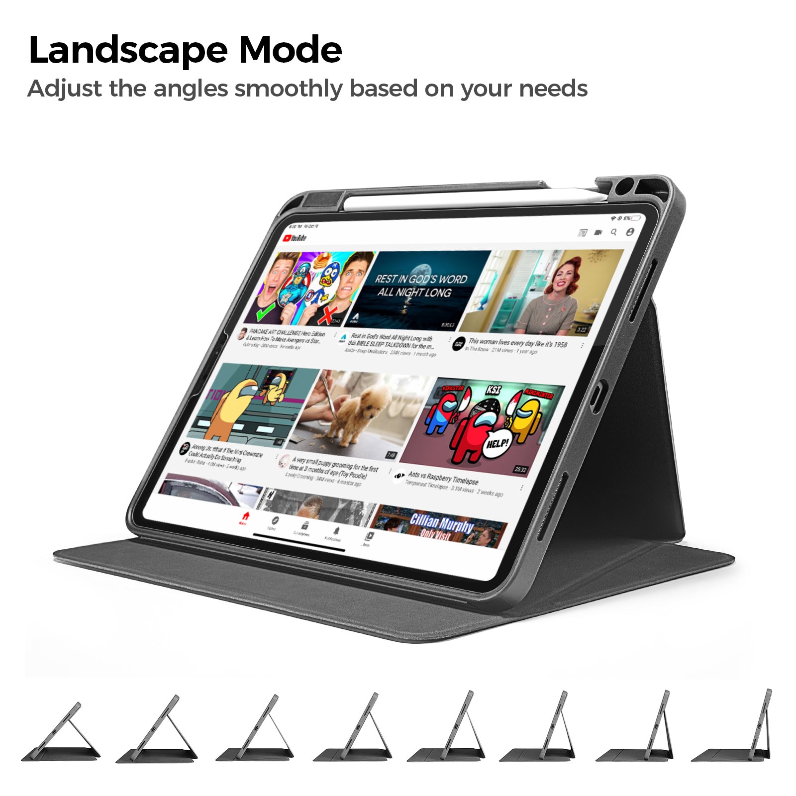 tomtoc Inspire-B50 iPad Air Tri-Mode Case - 10.9inch