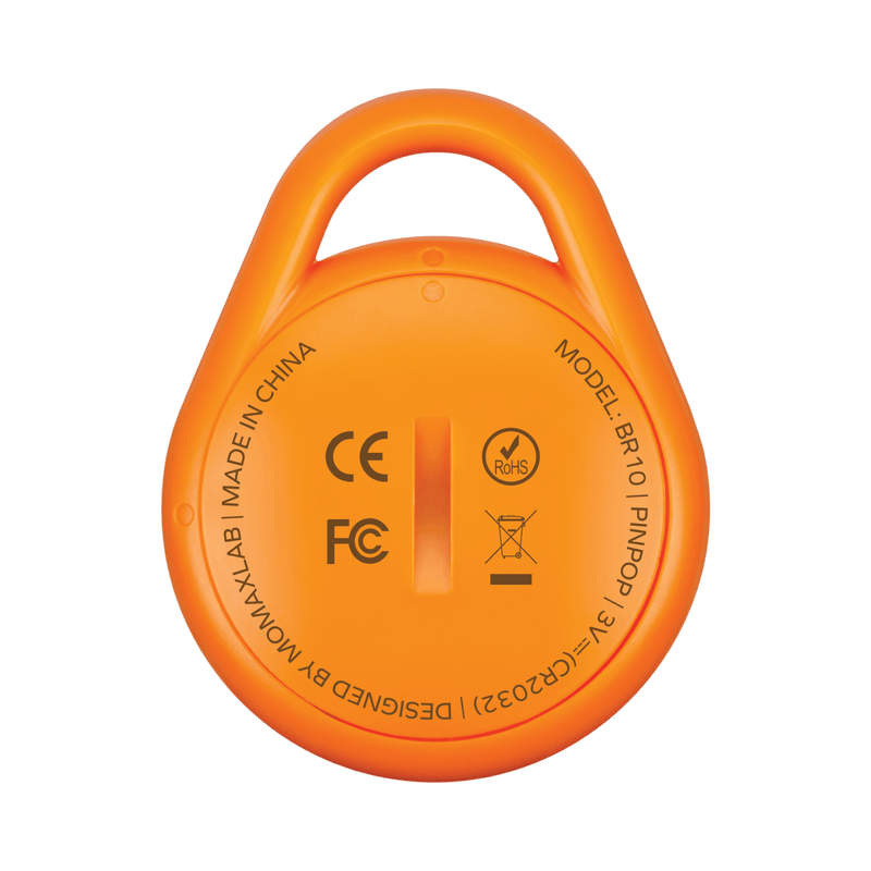 Momax Pinpop Lite Find My Tracker (Orange) - BR10M Bluetooth Trackers