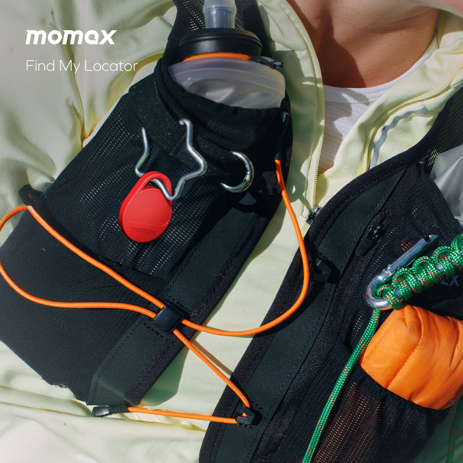 Momax Pinpop² Lite Find My Locator White - BR10AW Bluetooth Trackers