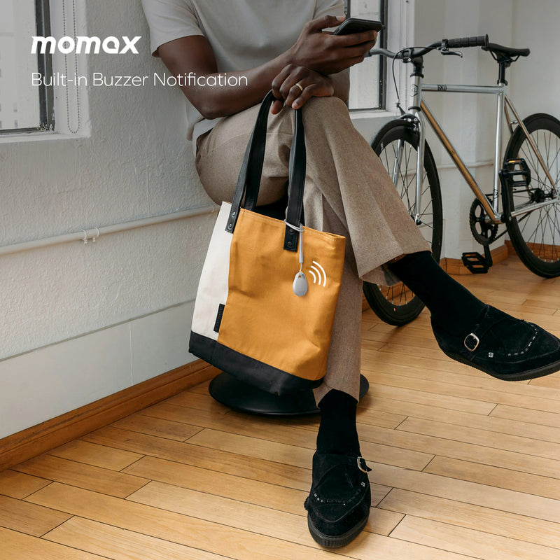Momax Pinpop² Lite Find My Locator White - BR10AW Bluetooth Trackers