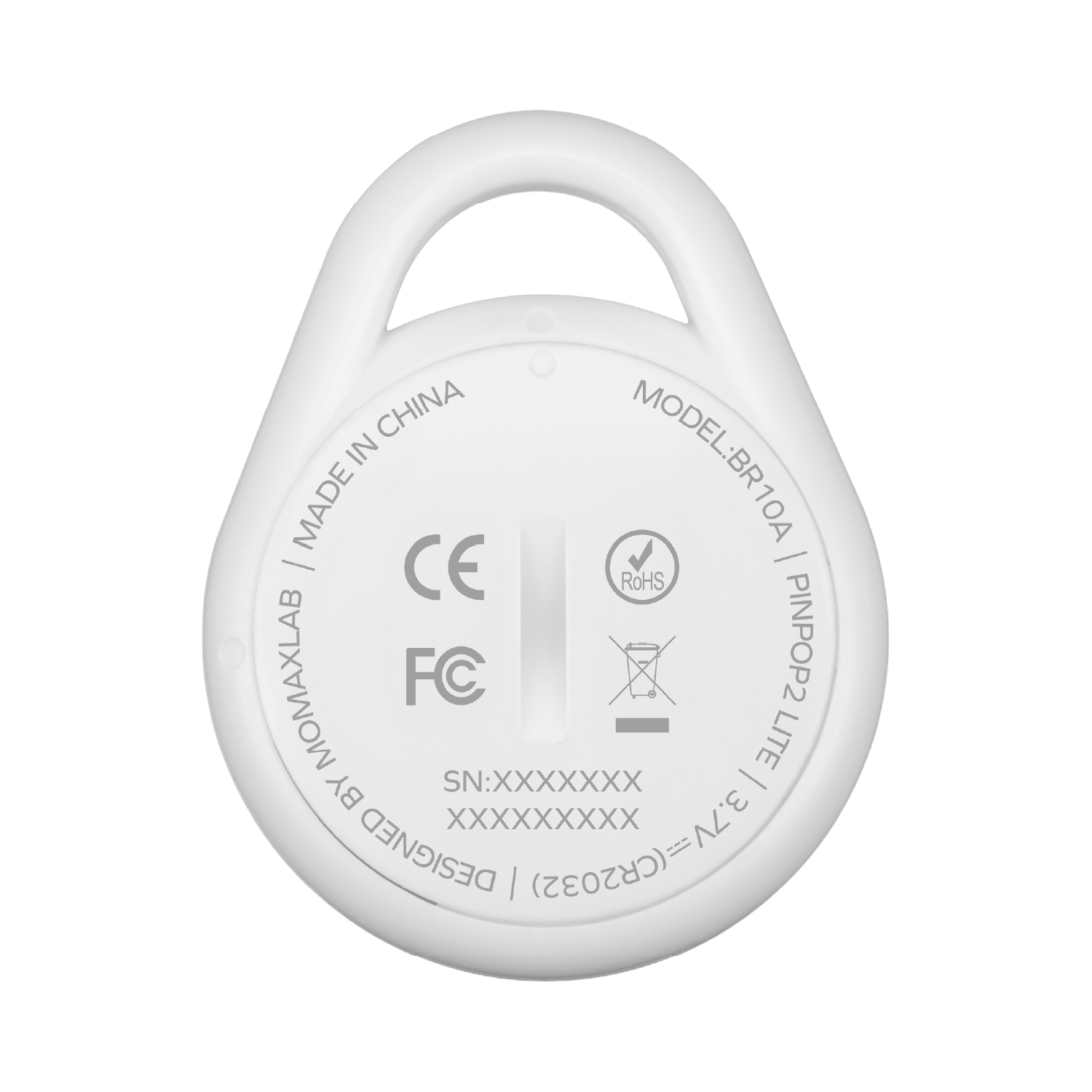 Momax Pinpop² Lite Find My Locator White - BR10AW Bluetooth Trackers