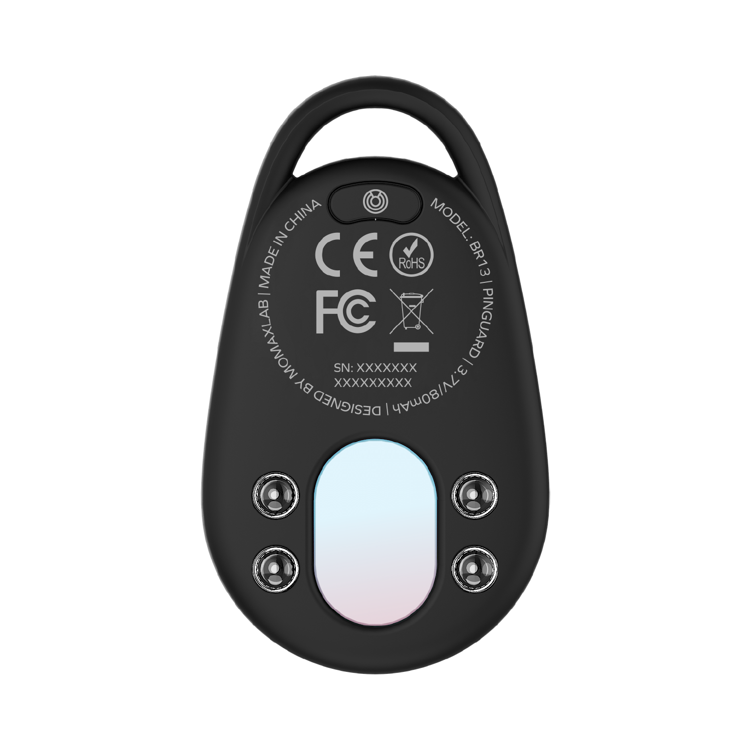 Momax PinGuard Camera Scanning Find My Locator (Black)