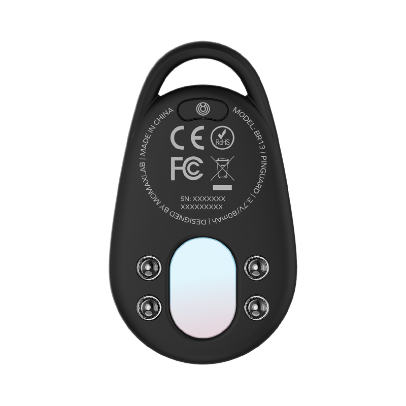 Momax PinGuard Camera Scanning Find My Locator (Black) - BR13D Bluetooth Trackers
