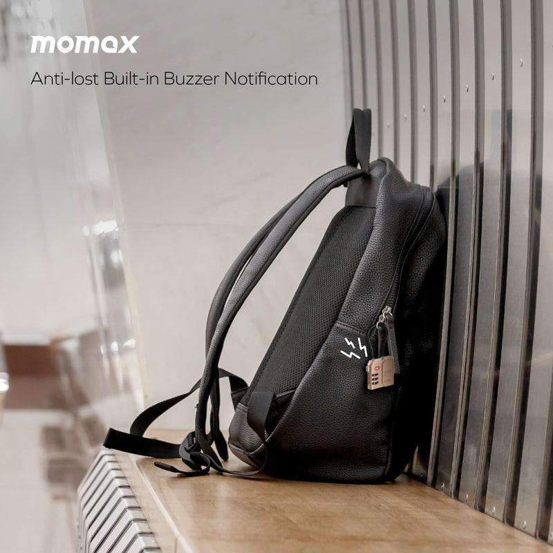 Momax PinLock TSA Padlock Find My Locator (Black) - BR15D Locks & Latches