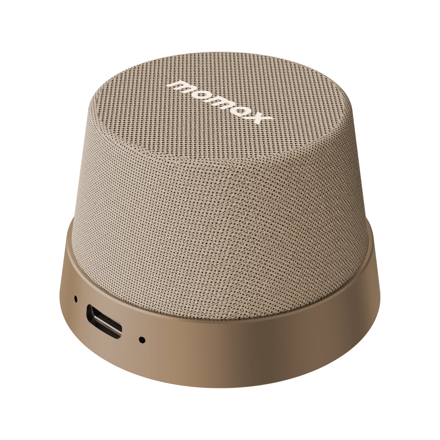 Momax 1-Vibe Go Magnetic Wireless Speaker (Sandstone) - BS6HKL2 Portable Bluetooth Speakers
