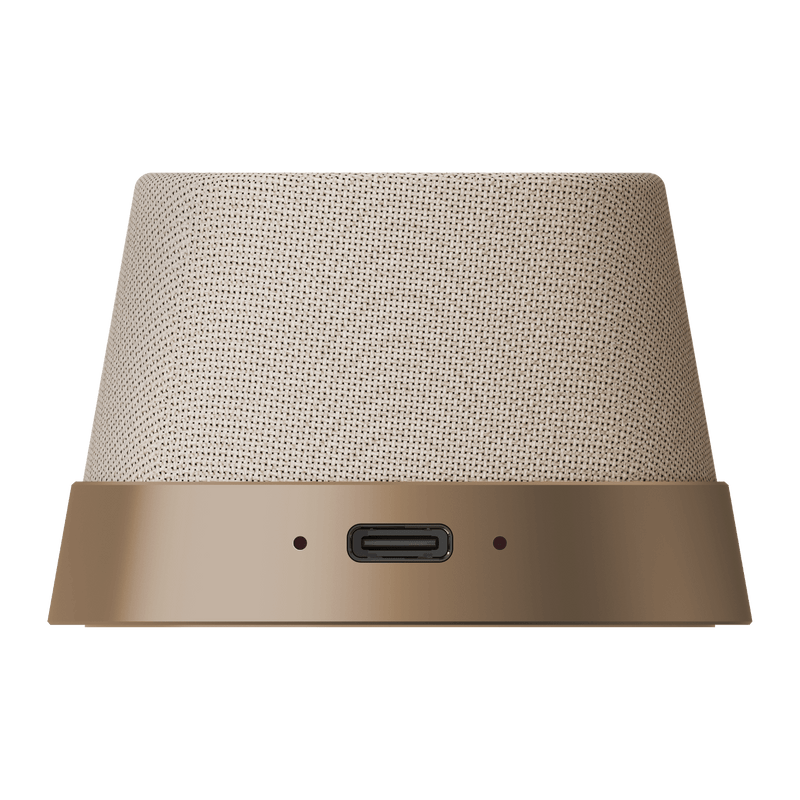 Momax 1-Vibe Go Magnetic Wireless Speaker (Sandstone) - BS6HKL2 Portable Bluetooth Speakers