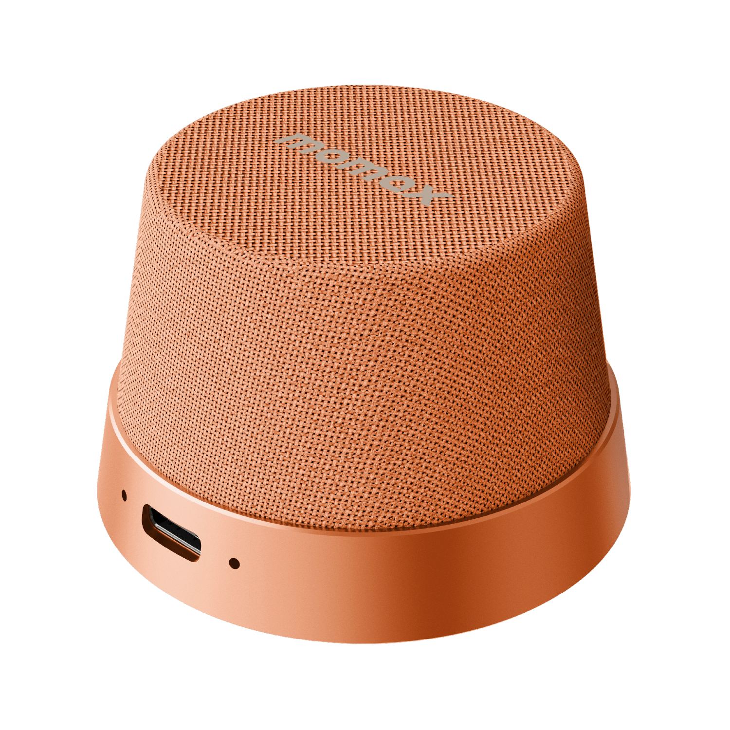 Momax 1-Vibe Go Magnetic Wireless Speaker (Orange) - BS6HKM Portable Bluetooth Speakers