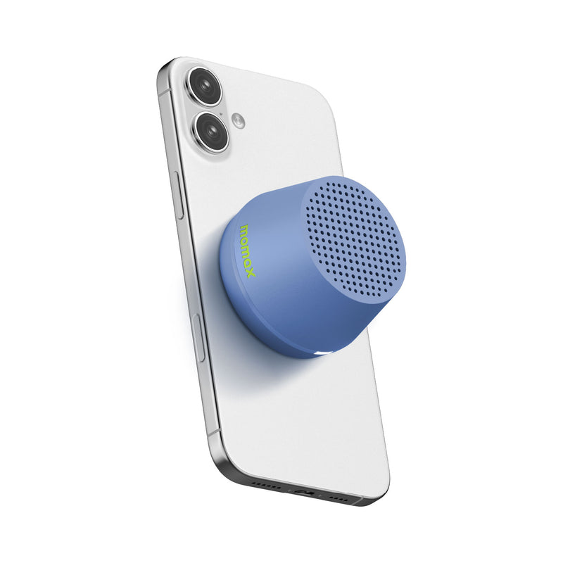 Momax 1-VIBE GO LITE Magnetic Wireless Speaker (Purple Blue) - BS8B1 Portable Bluetooth Speakers