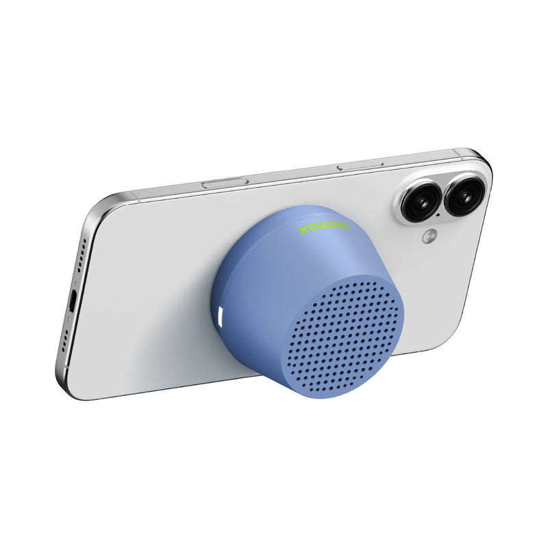 Momax 1-VIBE GO LITE Magnetic Wireless Speaker (Purple Blue) - BS8B1 Portable Bluetooth Speakers