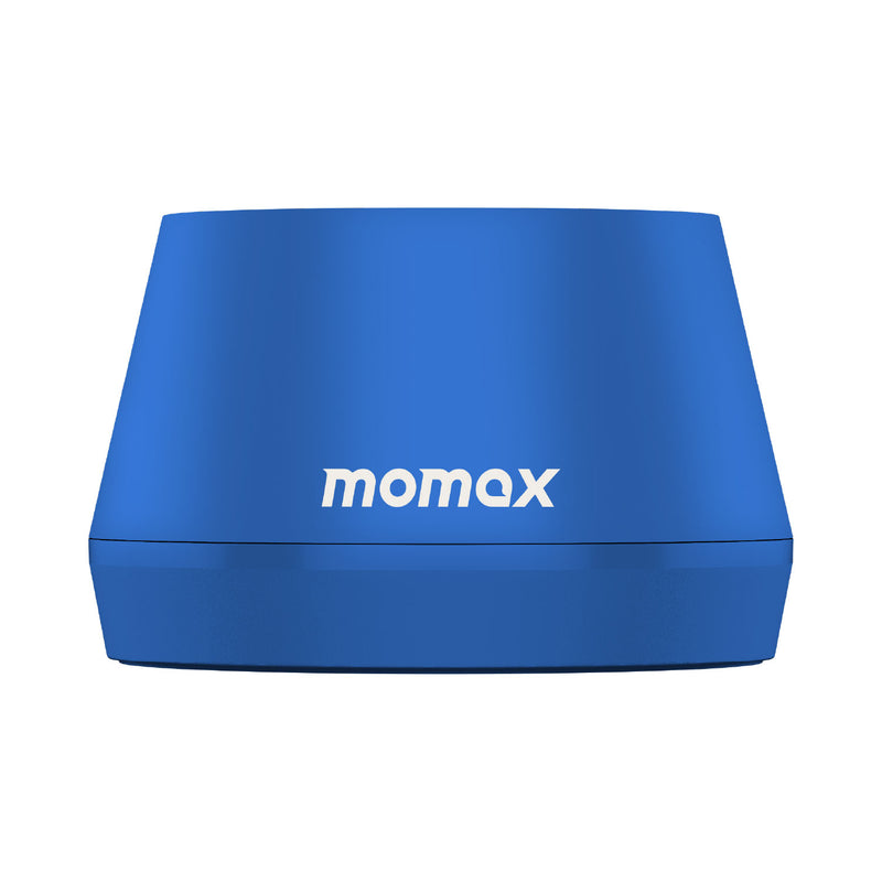 Momax 1-VIBE GO LITE Magnetic Wireless Speaker (Blue) - BS8B Portable Bluetooth Speakers