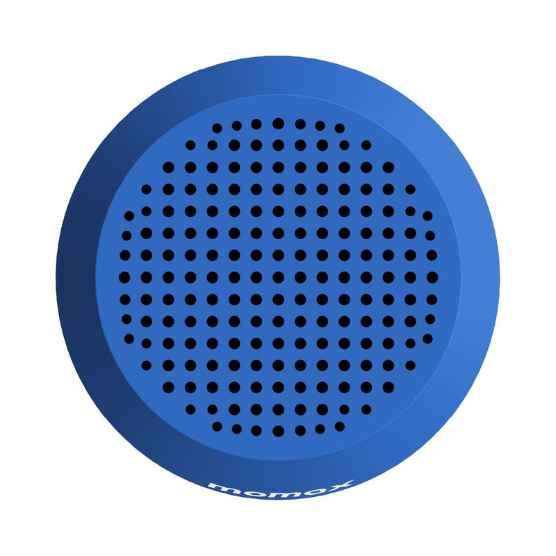 Momax 1-VIBE GO LITE Magnetic Wireless Speaker (Blue) - BS8B Portable Bluetooth Speakers