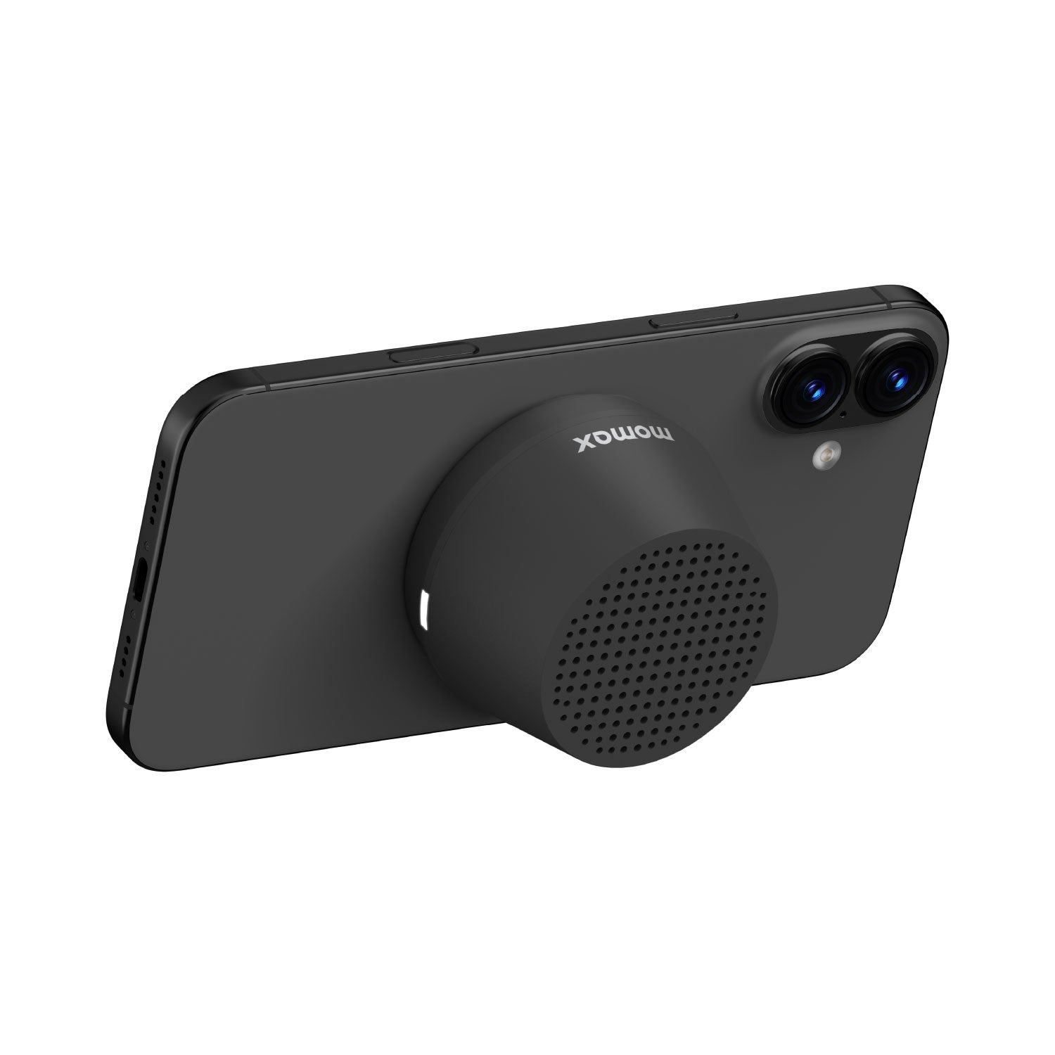 Momax 1-VIBE GO LITE Magnetic Wireless Speaker (Black) - BS8D Portable Bluetooth Speakers