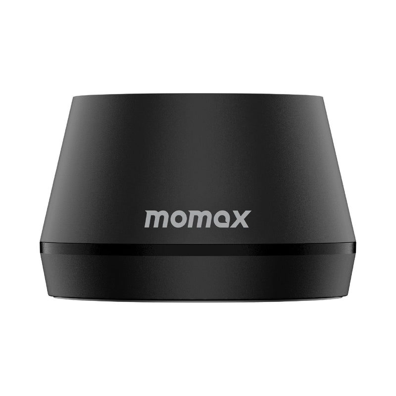 Momax 1-VIBE GO LITE Magnetic Wireless Speaker (Black) - BS8D Portable Bluetooth Speakers