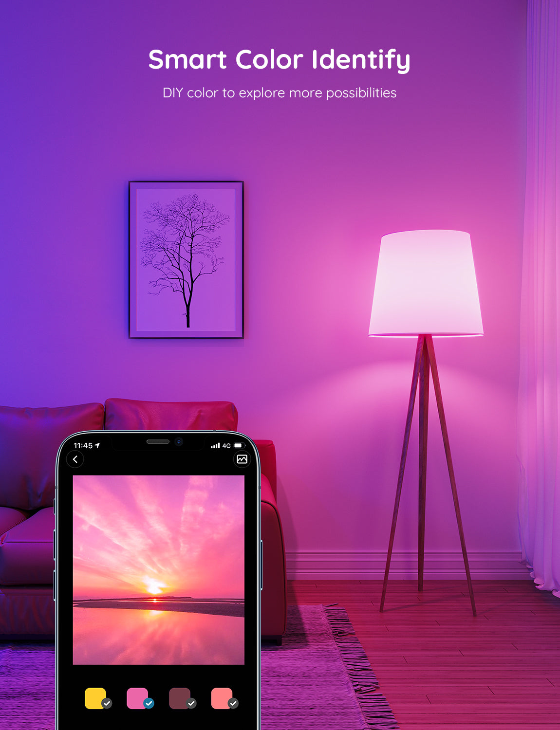 Govee Wi-Fi & Bluetooth Smart Light Bulb