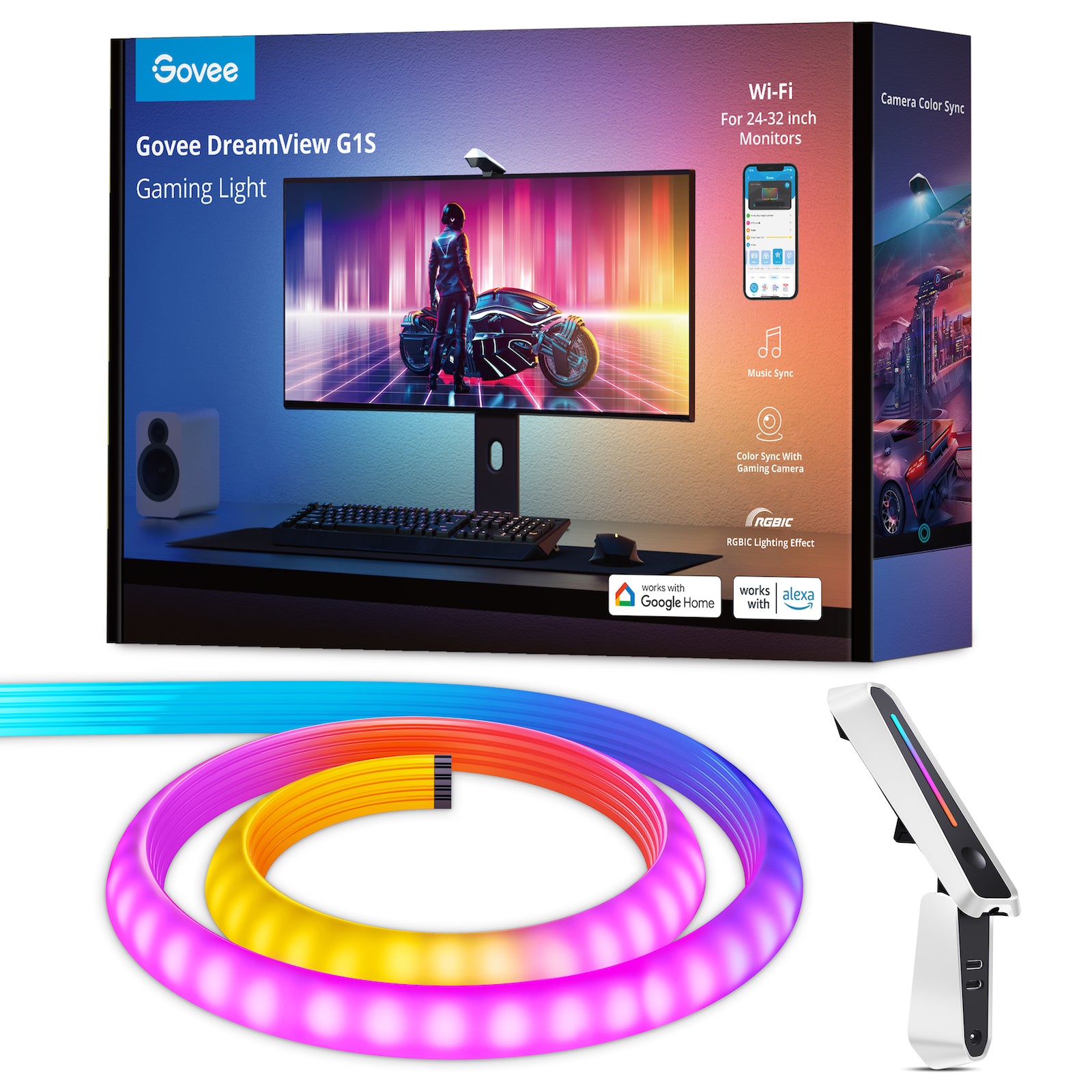 Govee DreamView G1S Backlight Immersion Kit (24"-32") Gaming Edition
