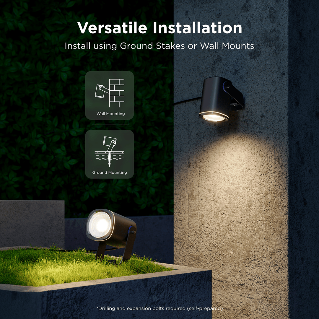 Govee Outdoor Spot Light 2-Pack - H7093511 Flood & Spot Lights