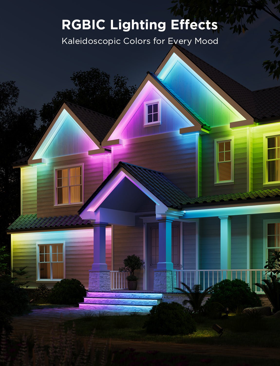 Govee Indoor + Outdoor Strip Light Pro 10M - H70A15D1 Lighting