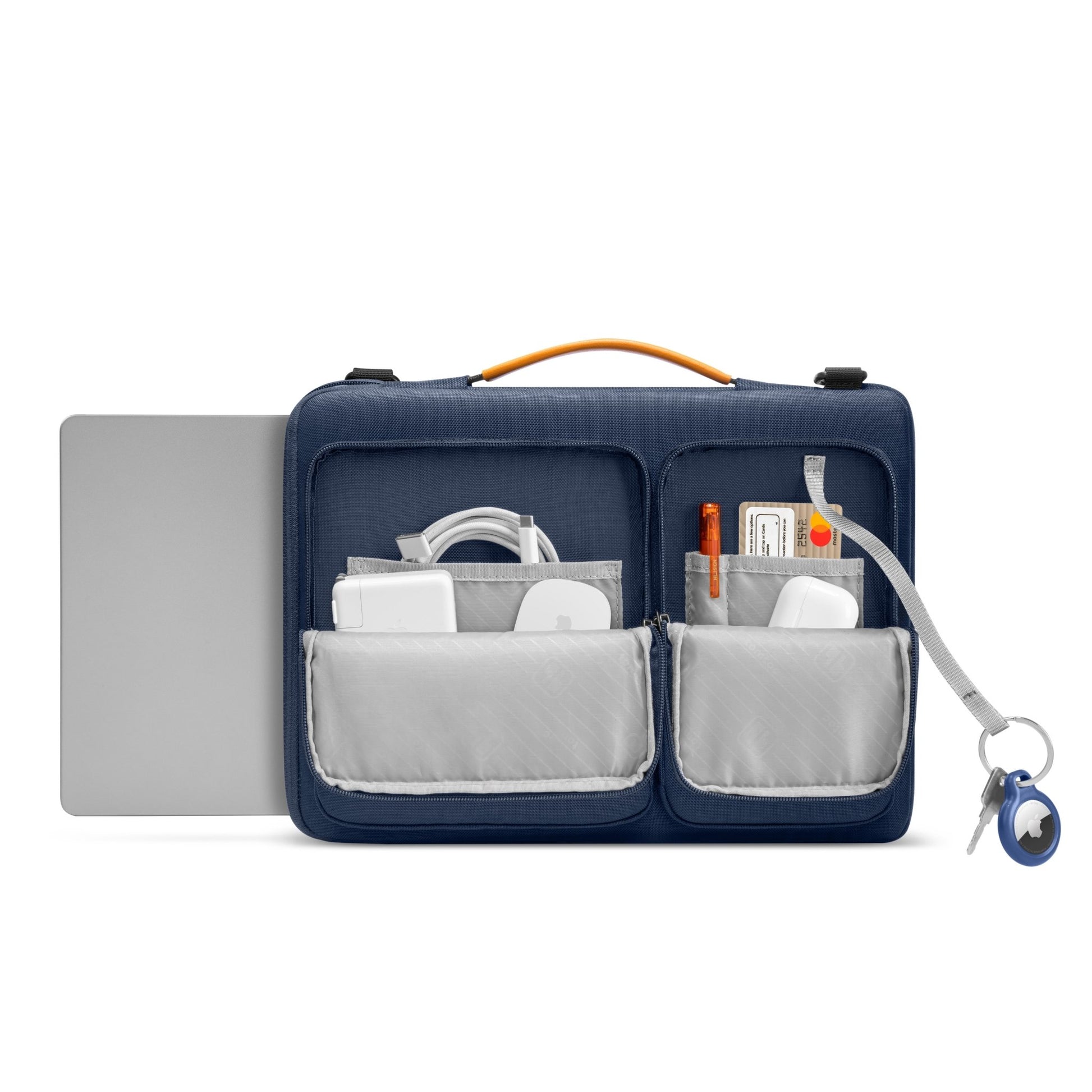 tomtoc Defender-A42 Laptop Shoulder Bag - 16inch - Navy Blue - A42F2B1 Laptop Bags