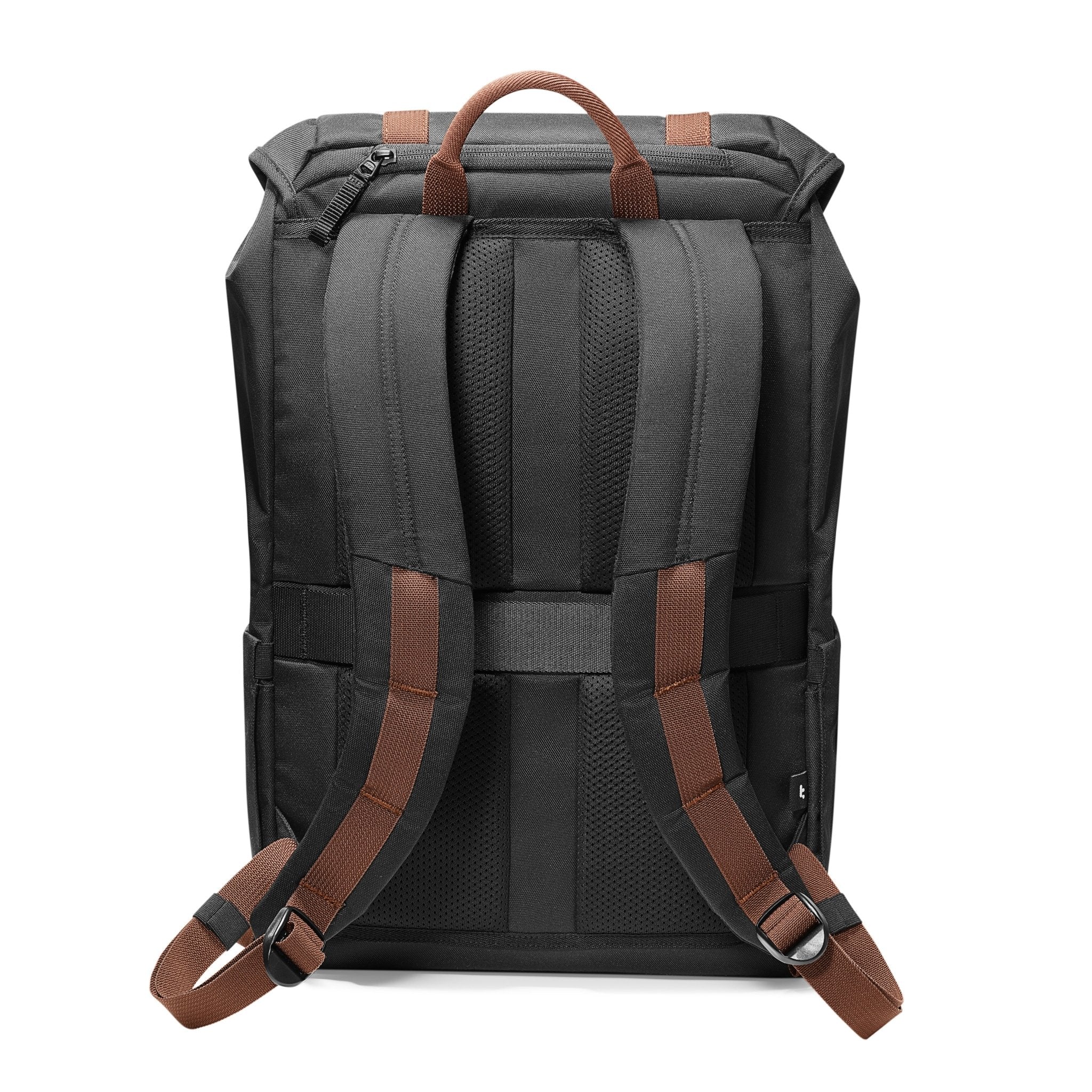 tomtoc - VintPack Laptop Backpack 15.6 Inch - Black - TA1M1D1 Backpacks