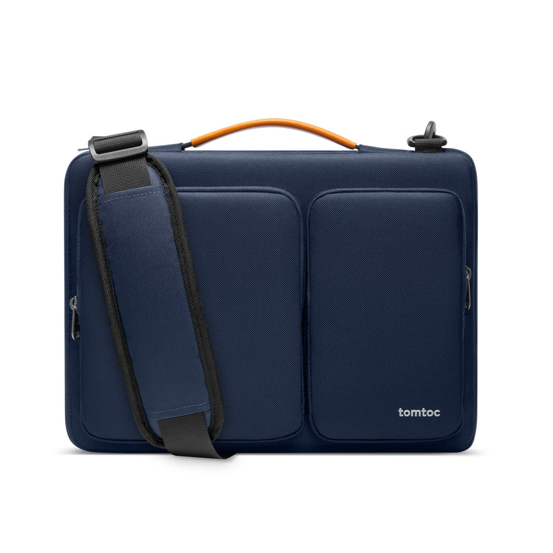 tomtoc Defender-A42 Laptop Shoulder Bag - 14-inch - Navy Blue - A42D3B1 Electronics Accessories
