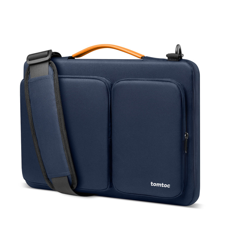 tomtoc Defender-A42 Laptop Shoulder Bag - 14-inch - Navy Blue - A42D3B1 Electronics Accessories