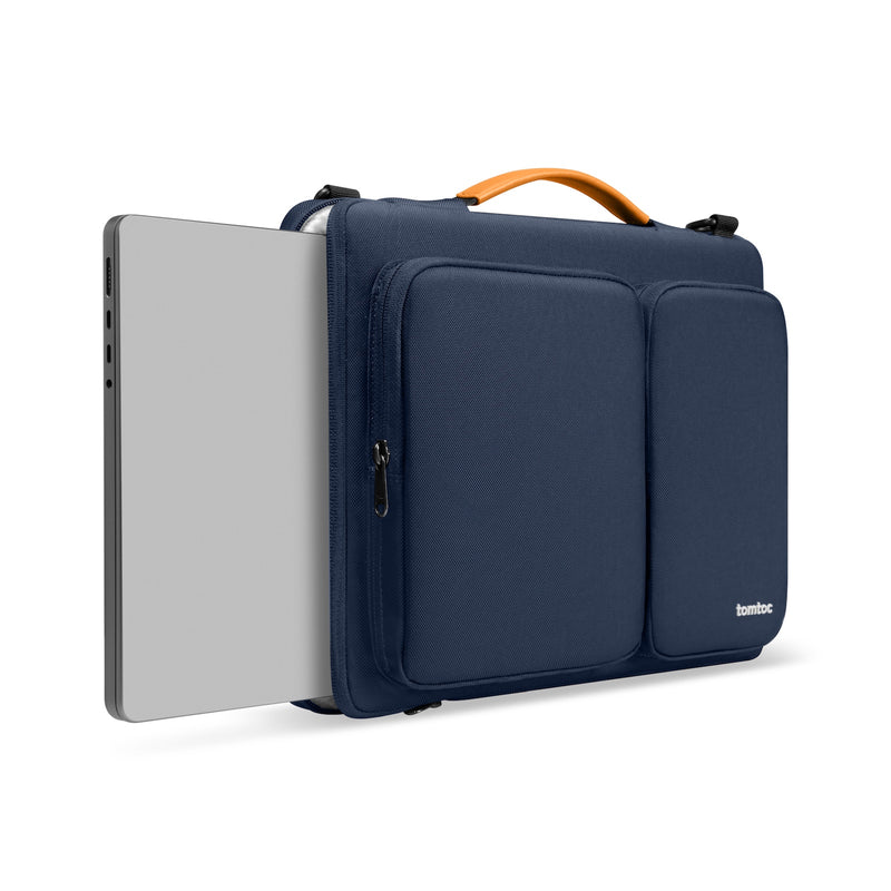 tomtoc Defender-A42 Laptop Shoulder Bag - 14-inch - Navy Blue - A42D3B1 Electronics Accessories