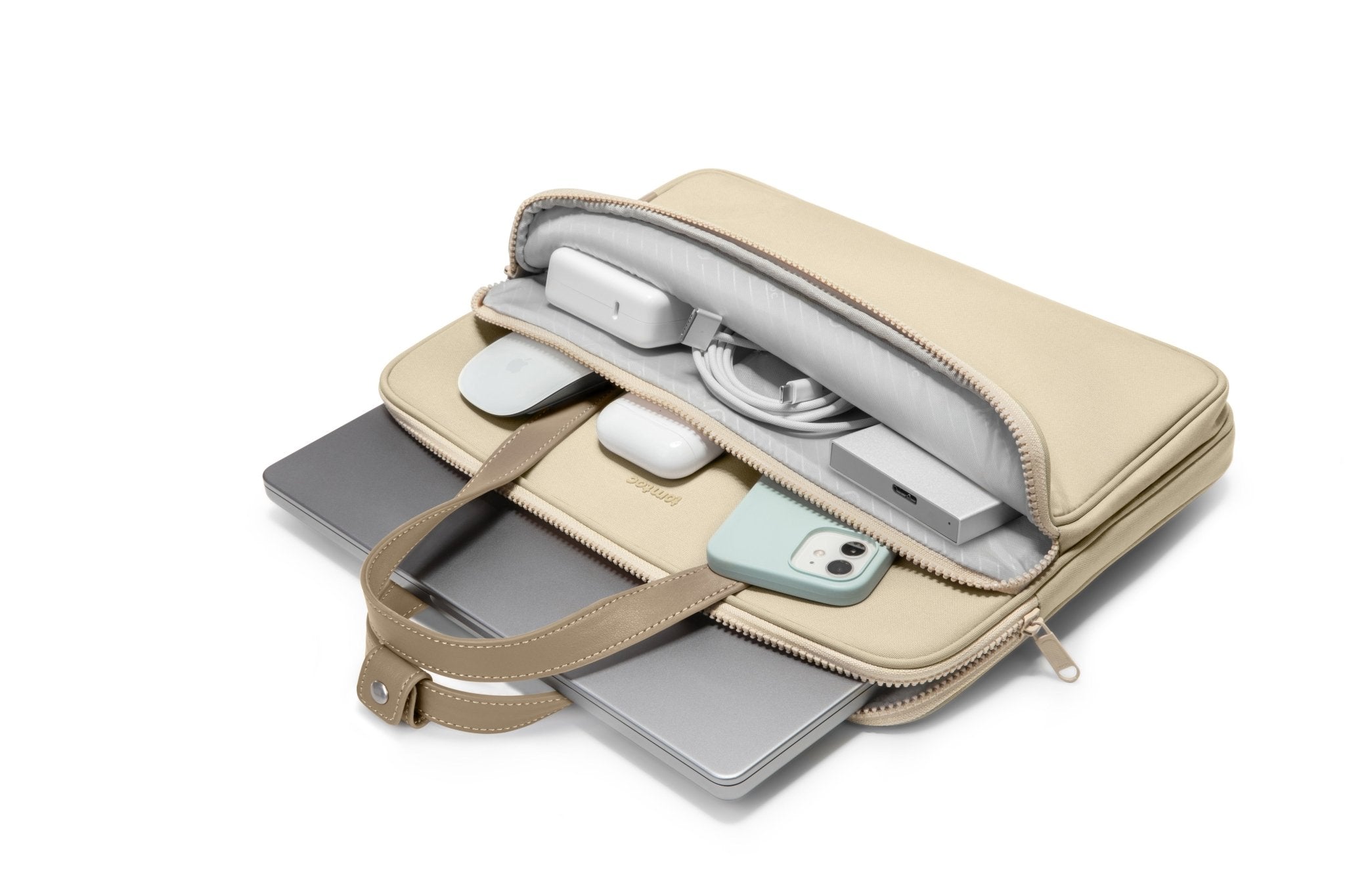 tomtoc Versatile-A12 Laptop Shoulder Bag - 13.5inch - Khaki - A12D3K1 Laptop Bags