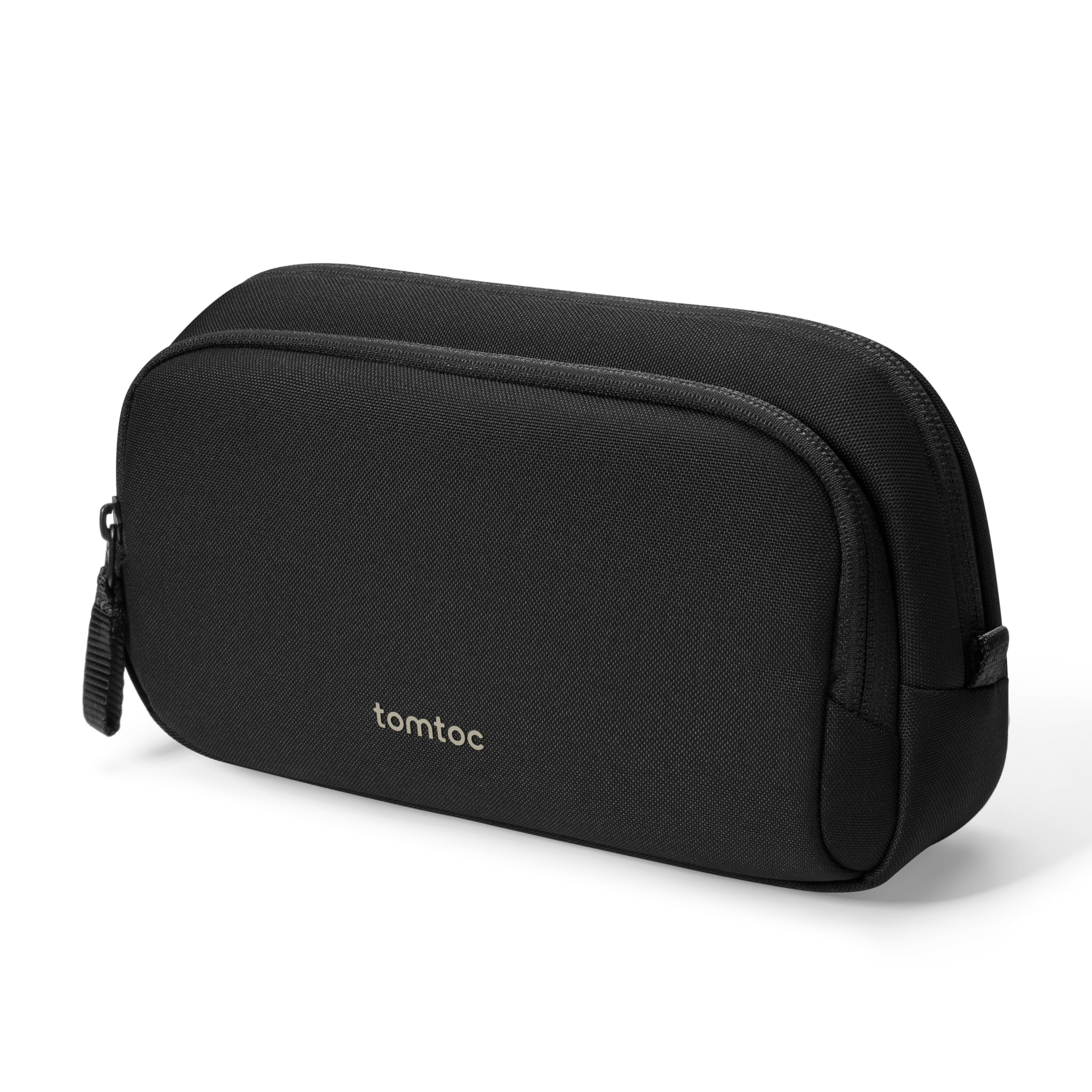 tomtoc Light Electronic Accessory Pouch Black