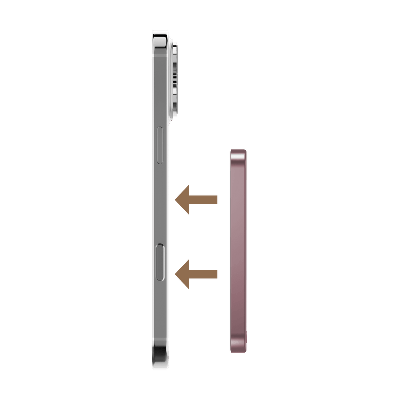 Momax Q.Mag X 5000mAh Wireless Power Bank (Pink) - IP116AP Power Banks