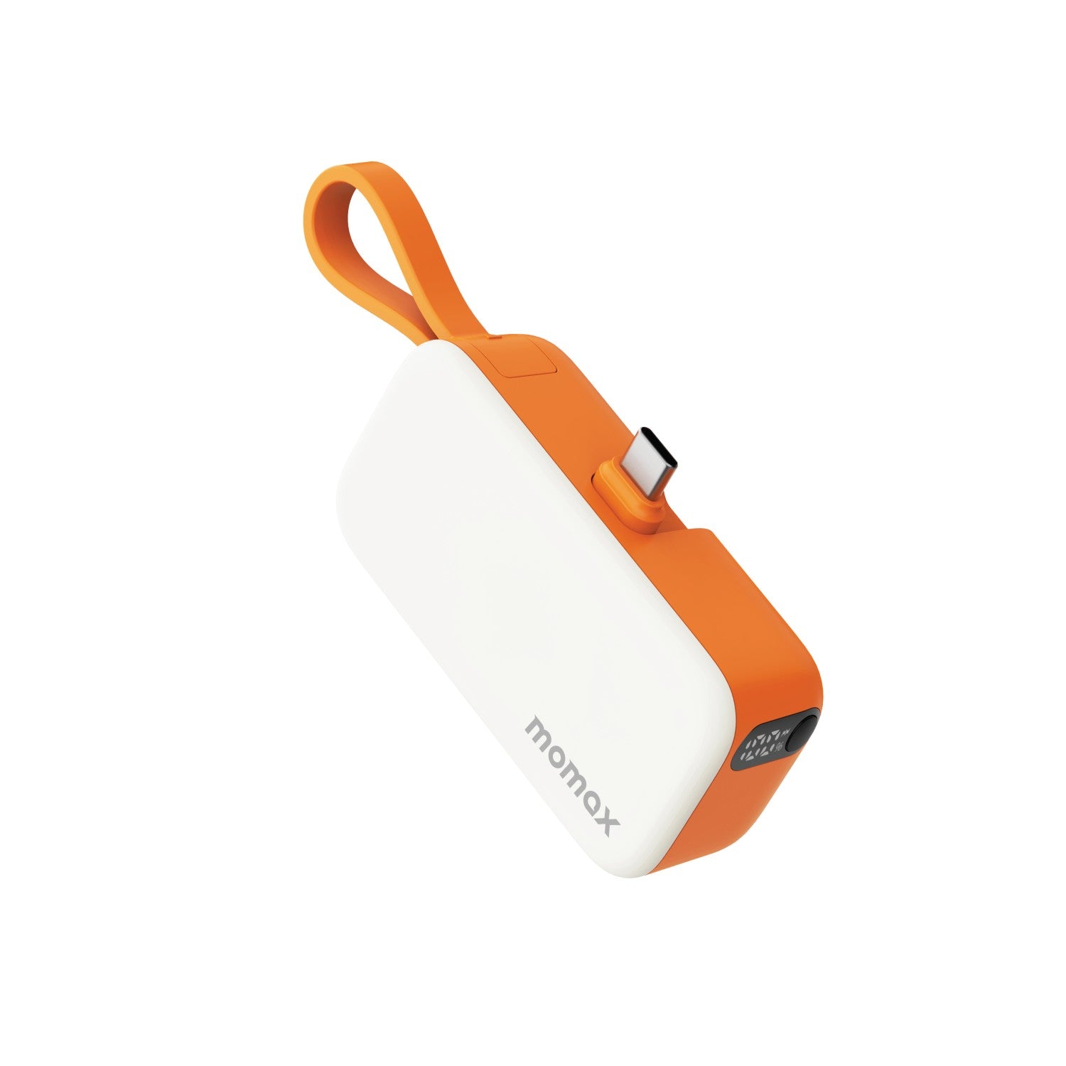 Momax 1-Power Mini 3-in-1 Power Bank 5000mAh USB-C (Orange) - IP130M Power Banks