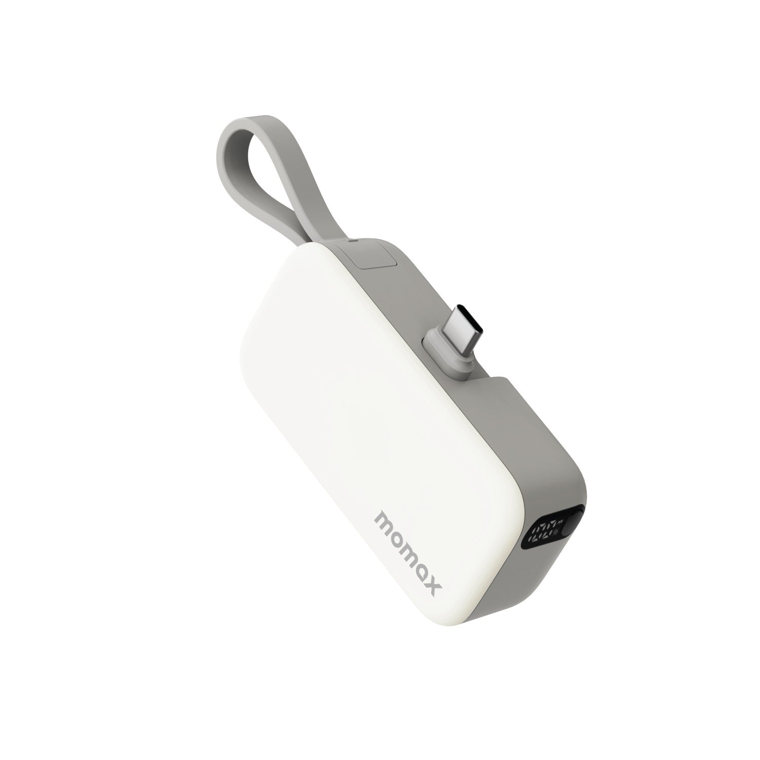 Momax 1-Power Mini 3-in-1 Power Bank 5000mAh USB-C (White) - IP130W Power Banks
