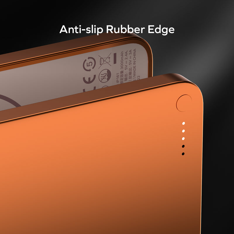 Momax 1-Power S.Pass 5000mAh Qi2 Magnetic Wireless Power Bank (Orange) - IP161Q2M Power Banks