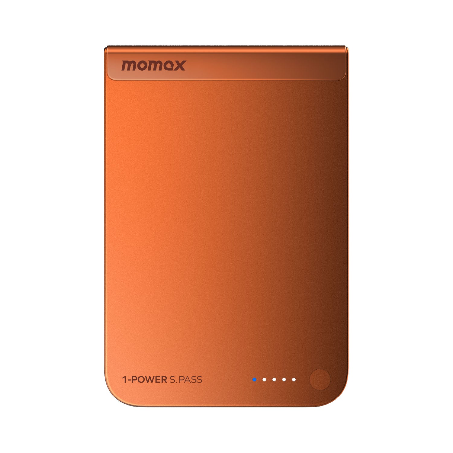 Momax 1-Power S.Pass 5000mAh Qi2 Magnetic Wireless Power Bank (Orange) - IP161Q2M Power Banks