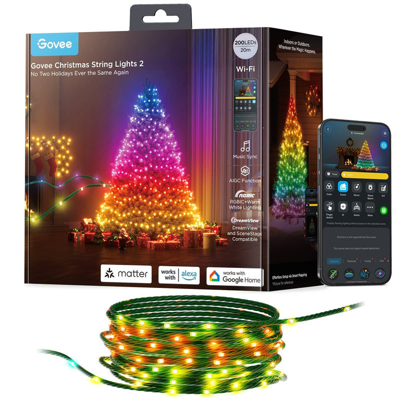Govee Christmas String Lights 2 - 20M - H70C4544 String Lights