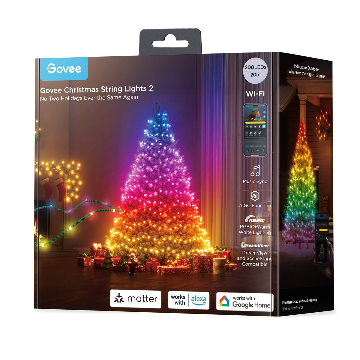 Govee Christmas String Lights 2 - 20M - H70C4544 String Lights