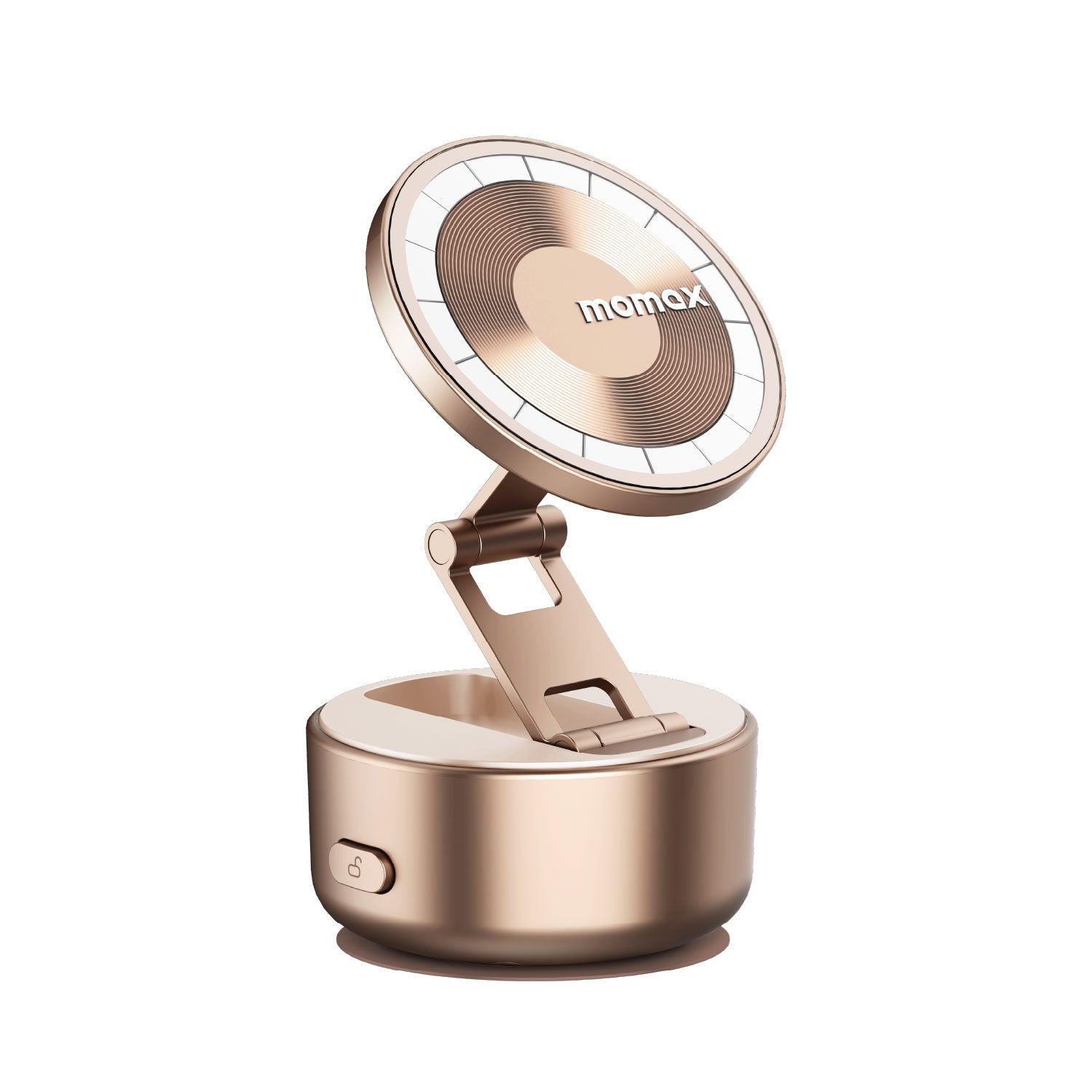 Momax 1-SNAP GO Auto Suction Magnetic Phone Stand (Desert Titanium)