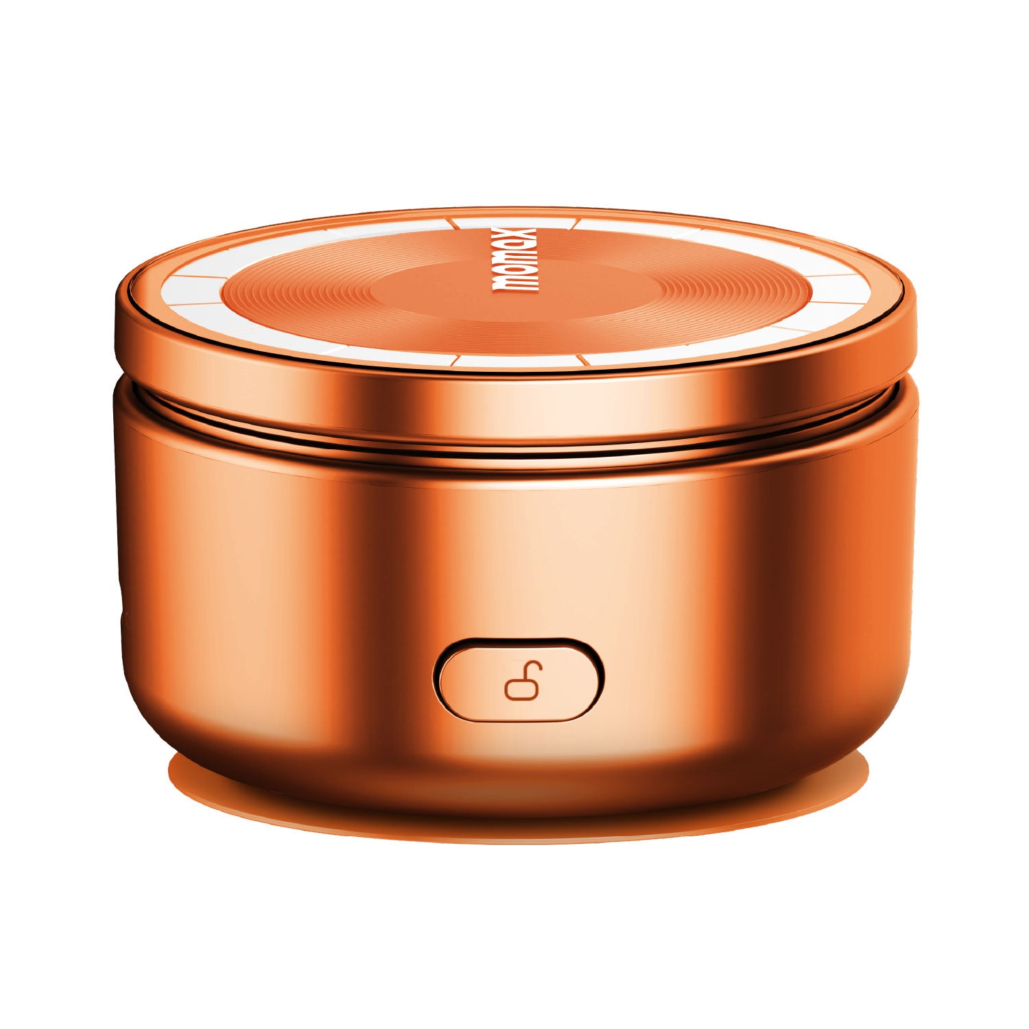 Momax 1-SNAP GO Auto Suction Magnetic Phone Stand (Orange) - KH20M Mobile Phone Stands