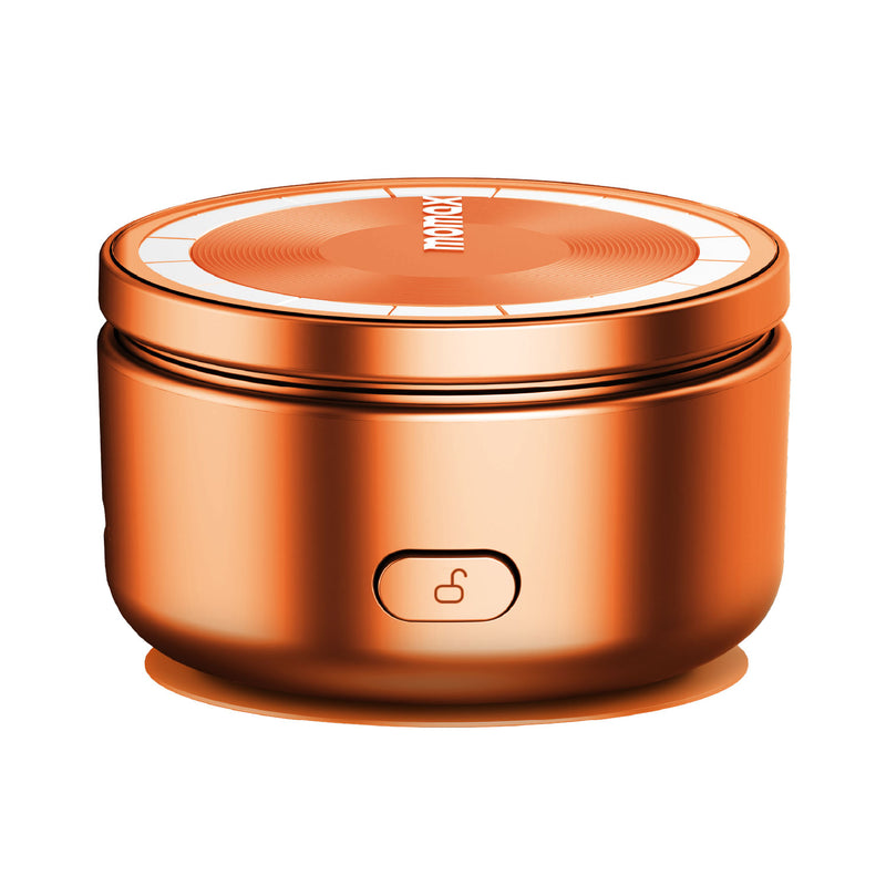 Momax 1-SNAP GO Auto Suction Magnetic Phone Stand (Orange) - KH20M Mobile Phone Stands