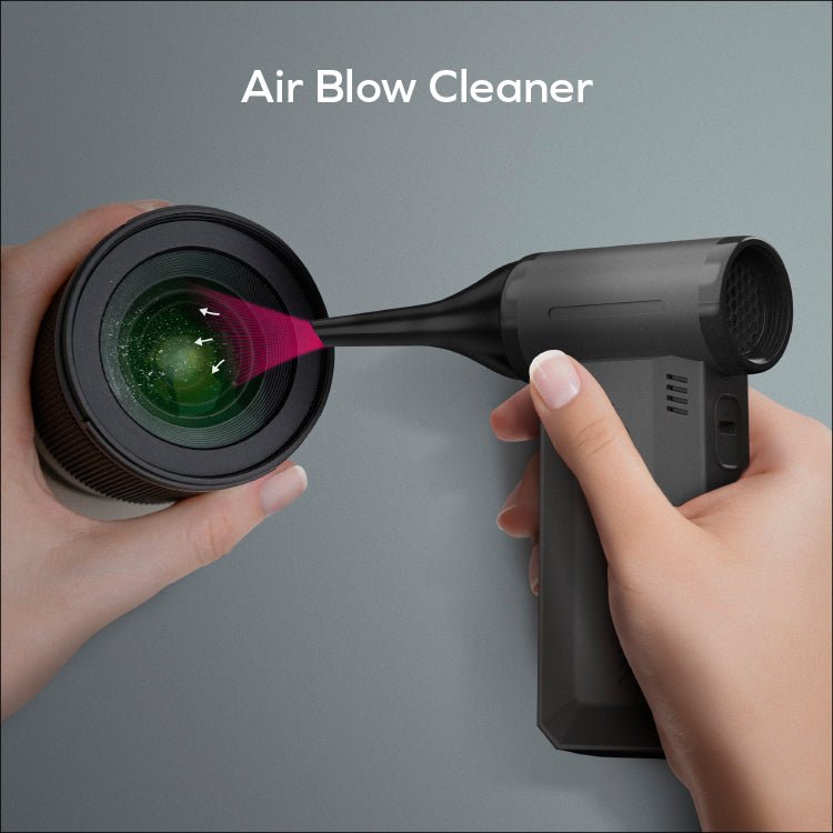 Momax 1º Airo Multi-Use Turbo High-speed Fan & Blower (Black) - RO12D Powered Hand Fans & Misters